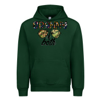 Forest Green granny of both Urban Hoodie - CowhideDigitalArt