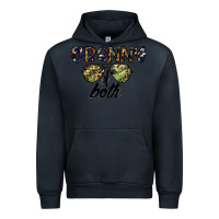 Navy granny of both Urban Hoodie - CowhideDigitalArt