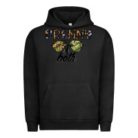 Pigment Black granny of both Urban Hoodie - CowhideDigitalArt