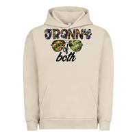 Pigment French Oak granny of both Urban Hoodie - CowhideDigitalArt