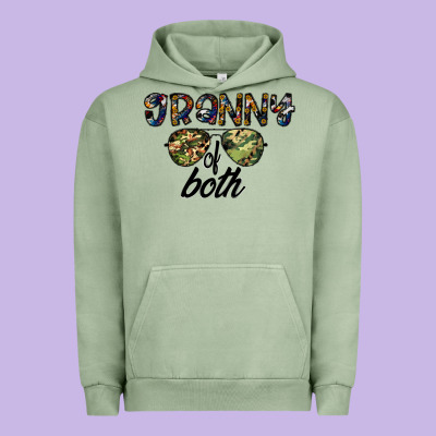 Granny Of Both Urban Hoodie Designed By Cowhidedigitalart