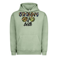 Pigment Oil Green granny of both Urban Hoodie - CowhideDigitalArt