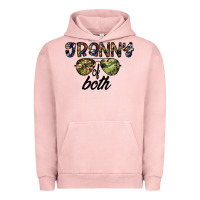 Pigment Salmon granny of both Urban Hoodie - CowhideDigitalArt