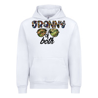 White granny of both Urban Hoodie - CowhideDigitalArt