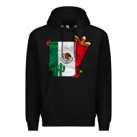 Black mexica oklahama Premium Hoodie - CowhideDigitalArt