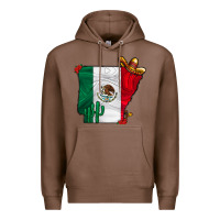Chestnut mexica oklahama Premium Hoodie - CowhideDigitalArt