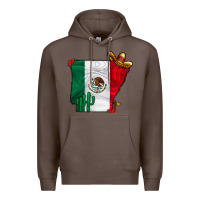 Coffee mexica oklahama Premium Hoodie - CowhideDigitalArt