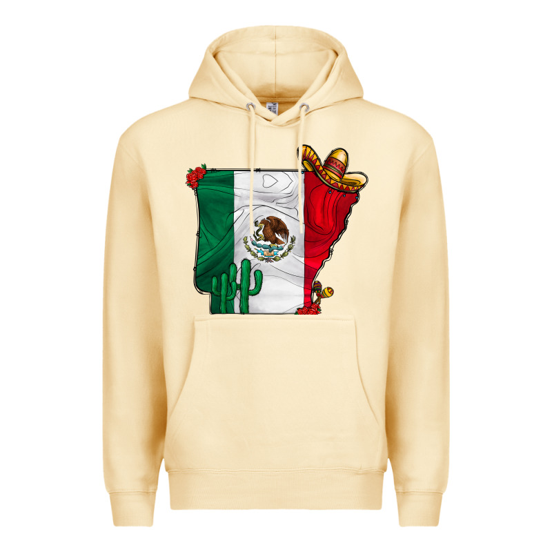 Mexica Oklahama Premium Hoodie by CowhideDigitalArt | Teevron