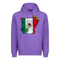 Purple mexica oklahama Premium Hoodie - CowhideDigitalArt