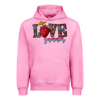 Fuchsia Pink love summer Urban Hoodie - CowhideDigitalArt