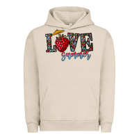 Pigment French Oak love summer Urban Hoodie - CowhideDigitalArt