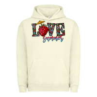 Pigment Pistachio love summer Urban Hoodie - CowhideDigitalArt