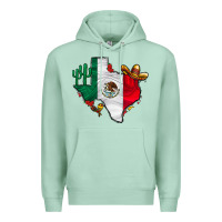 Seafoam mexica texas Premium Hoodie - CowhideDigitalArt