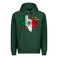 Sports Green mexica texas Premium Hoodie - CowhideDigitalArt