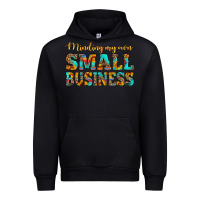 Black minding my own small business Urban Hoodie - HRA Design Shop