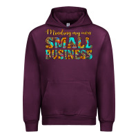 Mauve Wine minding my own small business Urban Hoodie - HRA Design Shop