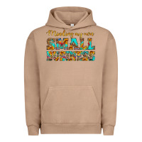 Pigment Burro minding my own small business Urban Hoodie - HRA Design Shop