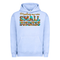 Pigment Grape Ice minding my own small business Urban Hoodie - HRA Design Shop