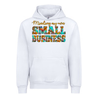 White minding my own small business Urban Hoodie - HRA Design Shop