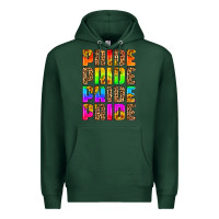 Sports Green pride pride pride pride Premium Hoodie - HRA Design Shop