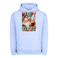 Pigment Grape Ice happy holiday santa claus christmas Urban Hoodie - FaDigitalArtStudio