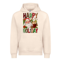 Sandshell happy holiday santa claus christmas Urban Hoodie - FaDigitalArtStudio