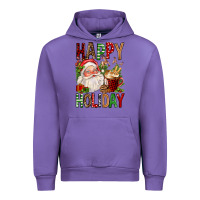 Tulip happy holiday santa claus christmas Urban Hoodie - FaDigitalArtStudio