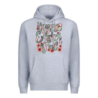 Heather Grey Easter Day Happy Easter y'all Premium Hoodie - OliviaCreatesArt