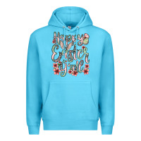 Ocean Blue Easter Day Happy Easter y'all Premium Hoodie - OliviaCreatesArt