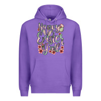 Purple Easter Day Happy Easter y'all Premium Hoodie - OliviaCreatesArt