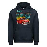 Navy just a small town girl with car Urban Hoodie - HRA Design Shop