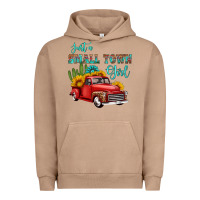 Pigment Burro just a small town girl with car Urban Hoodie - HRA Design Shop