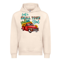 Sandshell just a small town girl with car Urban Hoodie - HRA Design Shop
