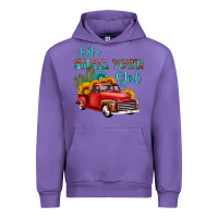 Tulip just a small town girl with car Urban Hoodie - HRA Design Shop