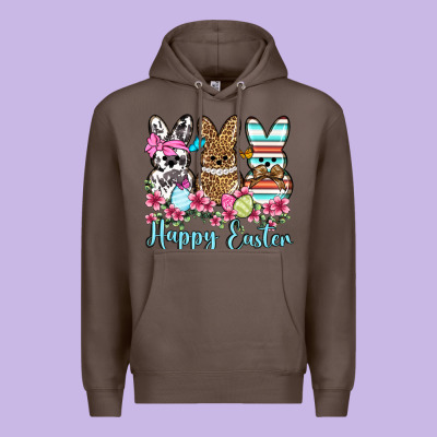 Happy Easter Western Peeps Premium Hoodie Designed By Oliviacreatesart