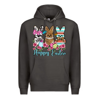 Smoke Happy Easter western peeps Premium Hoodie - OliviaCreatesArt
