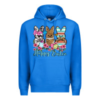 True Royal Happy Easter western peeps Premium Hoodie - OliviaCreatesArt