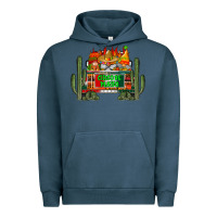 Pigment Midnight Navy cinco de mayo truck Urban Hoodie - RacoonDesign