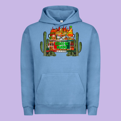 Cinco De Mayo Truck Urban Hoodie Designed By Racoondesign