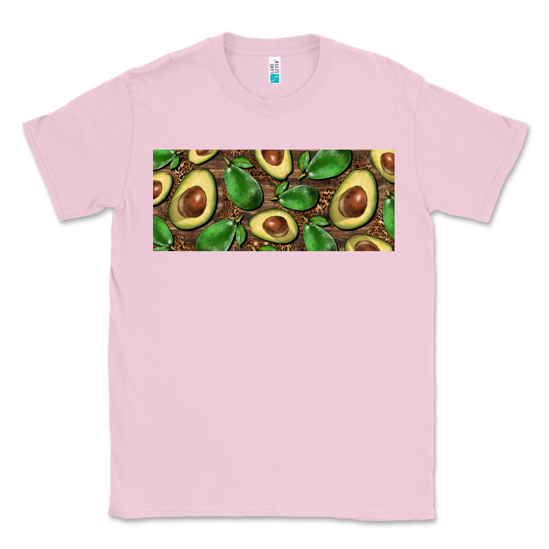 Avocados With Wood And Leopard Background 15 Oz Mug Classic Tee by BarkalooDesign | Teevron