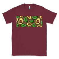 Burgundy avocados with wood and leopard background 15 oz mug Classic Tee - BarkalooDesign
