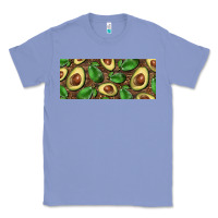 Colony Blue avocados with wood and leopard background 15 oz mug Classic Tee - BarkalooDesign