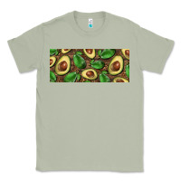 Matcha avocados with wood and leopard background 15 oz mug Classic Tee - BarkalooDesign