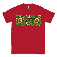 Red avocados with wood and leopard background 15 oz mug Classic Tee - BarkalooDesign