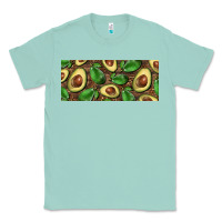 Seafoam avocados with wood and leopard background 15 oz mug Classic Tee - BarkalooDesign