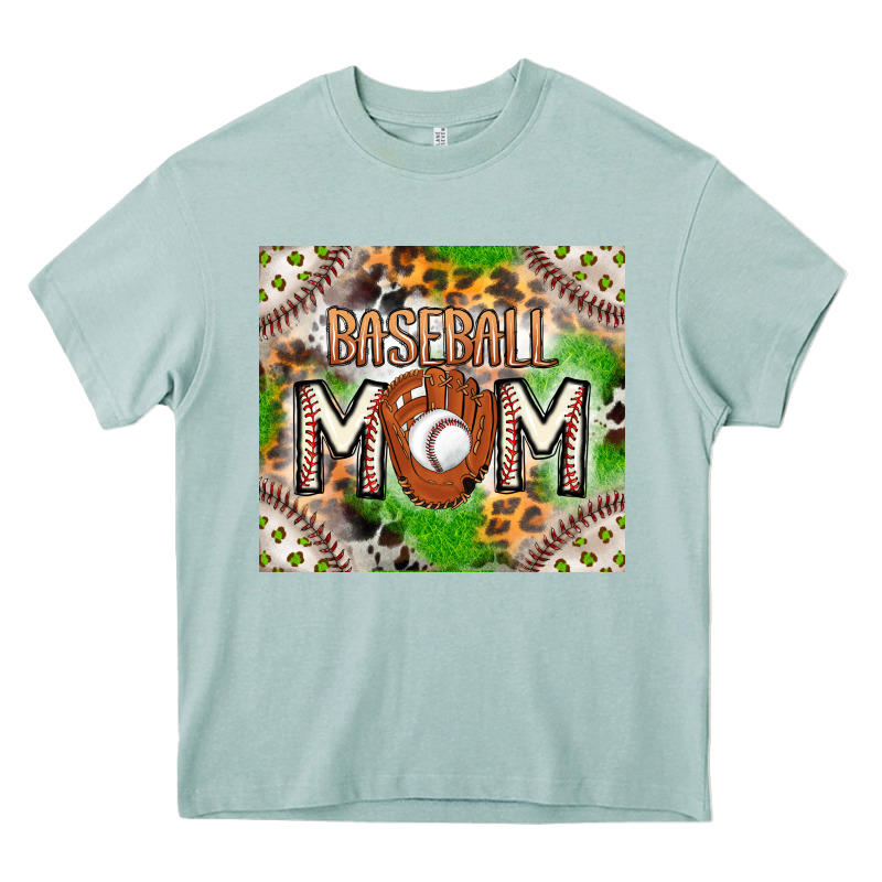 Baseball Mom Heavy Core Tee by CowhideDigitalArt | Teevron