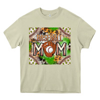 Mossy Baseball Mom Heavy Core Tee - CowhideDigitalArt