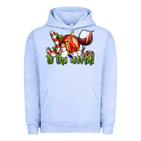 Pigment Grape Ice joy to the world christmas wine Urban Hoodie - FaDigitalArtStudio