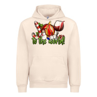 Sandshell joy to the world christmas wine Urban Hoodie - FaDigitalArtStudio