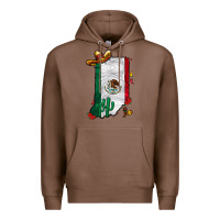 Chestnut mexican indiana Premium Hoodie - CowhideDigitalArt